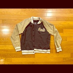 Justice sporty sweat jacket